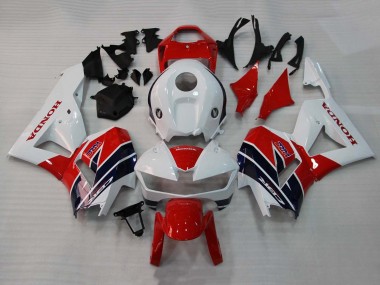 White Red Dark Blue HRC 2013-2023 Honda CBR600RR Motorcycle Fairings