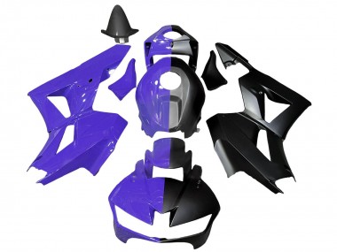 Purple Matte Black Split 2013-2023 Honda CBR600RR Motorcycle Fairings