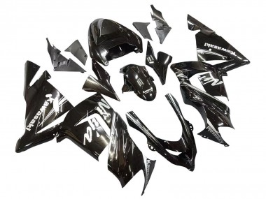 Glossy Black Ninja 2004-2005 Kawasaki ZX10R Motorcycle Fairings