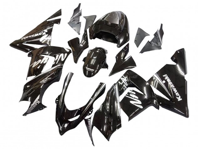 Glossy Black Ninja 2004-2005 Kawasaki ZX10R Motorcycle Fairings