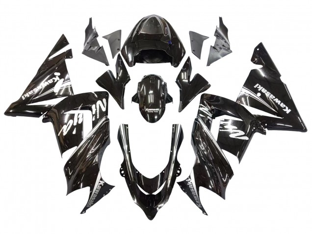 Glossy Black Ninja 2004-2005 Kawasaki ZX10R Motorcycle Fairings