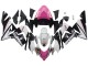Black Pink White Playboy Motul 2004-2005 Kawasaki ZX10R Motorcycle Fairings