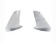 Black White 2004-2005 Kawasaki ZX10R Motorcycle Fairing