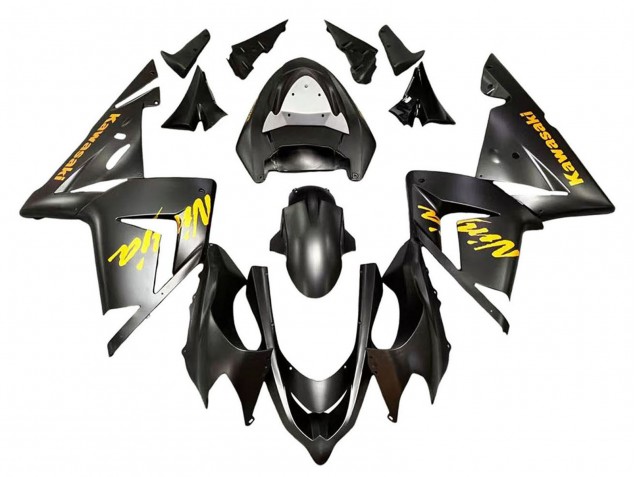 Black Ninja 2004-2005 Kawasaki ZX10R Motorcycle Fairings