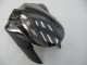 Black White 2004-2005 Kawasaki ZX10R Motorcycle Fairings