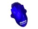 Glossy Blue White Fiat Motul 2004-2005 Kawasaki ZX10R Motorcycle Fairings