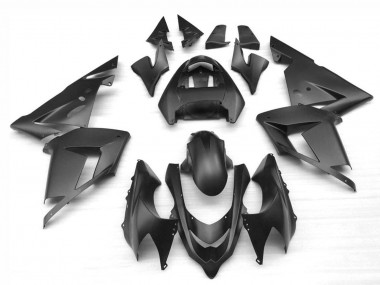 Matte Black 2004-2005 Kawasaki ZX10R Motorcycle Fairings