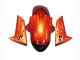Burnt Orange Black Monster Elf 2004-2005 Kawasaki ZX10R Motorcycle Fairings