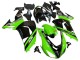 Green Black Elf Touch4 3M 2006-2007 Kawasaki ZX10R Motorcycle Fairings