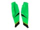Green Yellow Black White Elf Monster 2011-2015 Kawasaki ZX10R Motorcycle Fairings