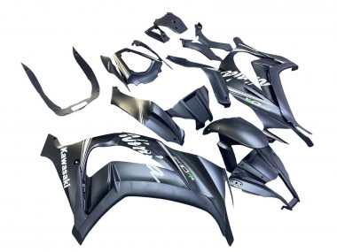 Matte Grey White Green 2011-2015 Kawasaki ZX10R Motorcycle Fairings