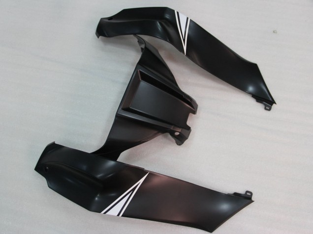 Glossy Black White Elf Snow Decal 2011-2015 Kawasaki ZX10R Motorcycle Fairings