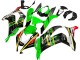 Green Yellow Red Black Elf Monster 2016-2020 Kawasaki ZX10R Motorcycle Fairings