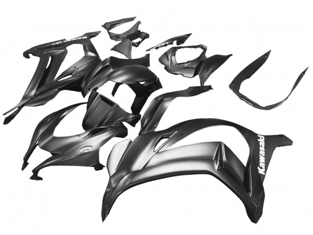 Matte Grey 2016-2020 Kawasaki ZX10R Motorcycle Fairings