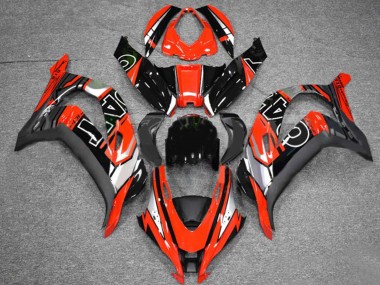 Red Silver Glossy Black 2016-2020 Kawasaki ZX10R Motorcycle Fairings