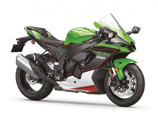 Green Black White Red Ninja 2021-2025 Kawasaki ZX10R Motorcycle Fairings