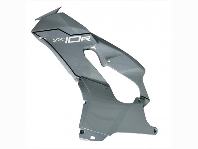 Grey 2021-2025 Kawasaki ZX10R Motorcycle Fairings