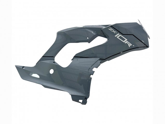 Grey 2021-2025 Kawasaki ZX10R Motorcycle Fairings