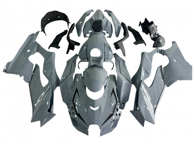 Grey 2021-2025 Kawasaki ZX10R Motorcycle Fairings