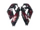 Glossy Black Red Flame 2006-2011 Kawasaki ZX14R ZZR1400 Motorcycle Fairing Kits