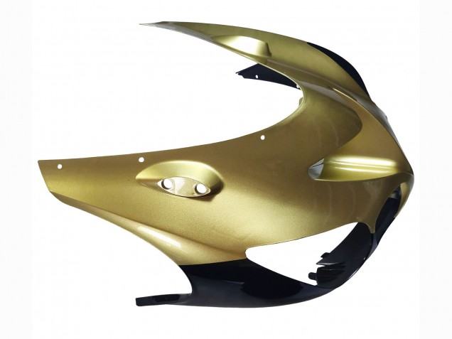 Gold Black 2006-2011 Kawasaki ZX14R ZZR1400 Motorcycle Fairings