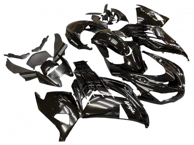 Glossy Black Matte Black White Ninja 2012-2024 Kawasaki ZX14R ZZR1400 Motorcycle Fairings