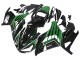 Green Glossy Black Stripe 2012-2024 Kawasaki ZX14R ZZR1400 Motorcycle Fairings