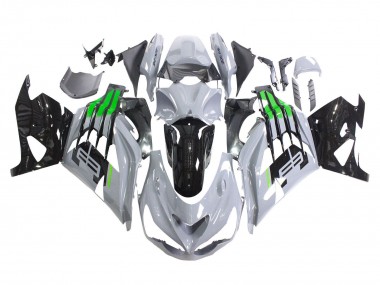 Grey Green Black 2012-2024 Kawasaki ZX14R ZZR1400 Motorcycle Fairings
