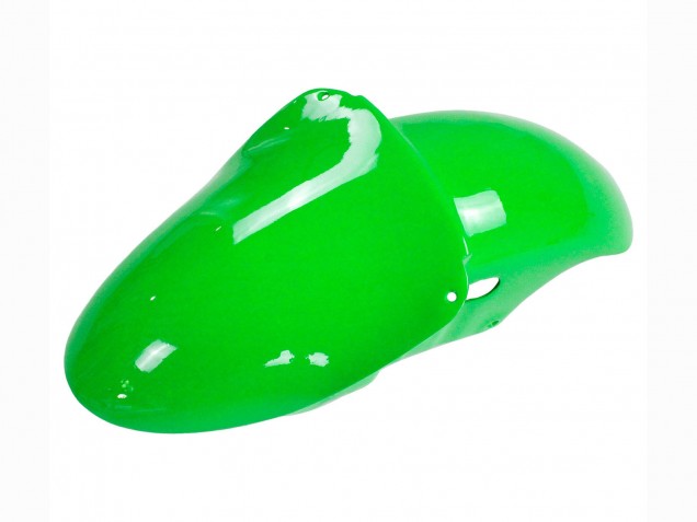 Green White Glossy Black 1998-1999 Kawasaki ZX6R Motorcycle Fairings