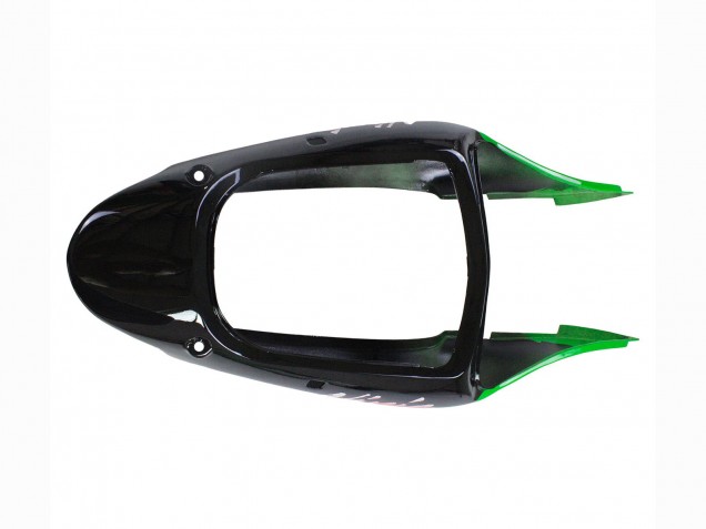 Green White Glossy Black 1998-1999 Kawasaki ZX6R Motorcycle Fairings