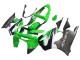 Green White Dark Blue Silver 1998-1999 Kawasaki ZX6R Motorcycle Fairings