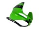 Green Glossy Black Elf Bridgestone 1998-1999 Kawasaki ZX6R Motorcycle Fairings