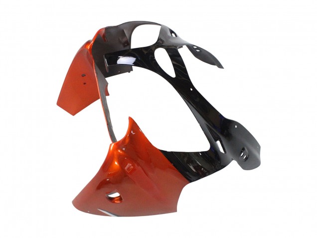 Orange Black 2000-2002 Kawasaki ZX6R Motorcycle Fairings