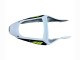 White Red Black 2000-2002 Kawasaki ZX6R Motorcycle Fairings