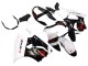 White Black Red Monster 2000-2002 Kawasaki ZX6R Motorcycle Fairings
