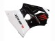 White Black Red Monster 2000-2002 Kawasaki ZX6R Motorcycle Fairings