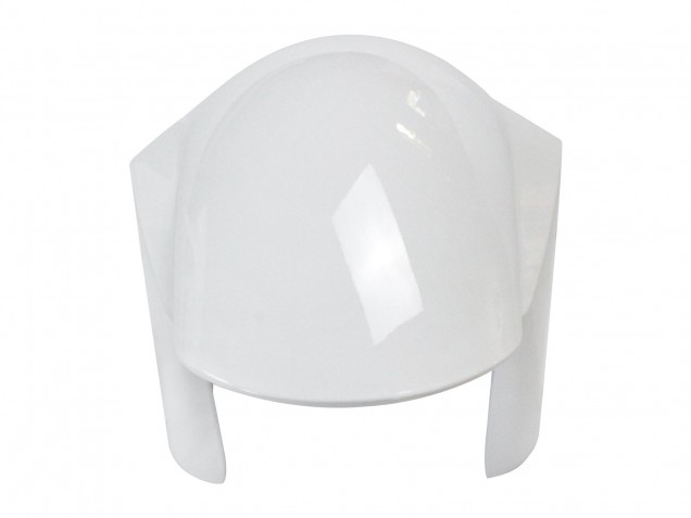 White Black Decals 2003-2004 Kawasaki ZX6R Motorcycle Fairings