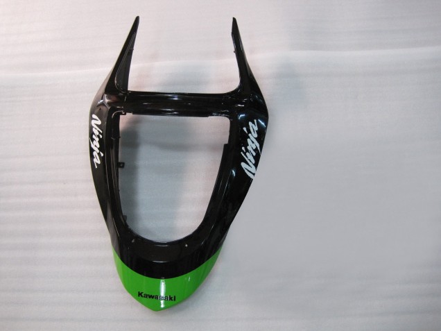 Green Black Elf Bridgestone 2003-2004 Kawasaki ZX6R Motorcycle Fairings