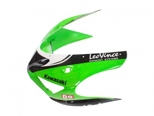 Green Red Black Elf 66 2005-2006 Kawasaki ZX6R Motorcycle Fairings