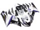 White Purple Black Rizoma Playboy DENSO 2005-2006 Kawasaki ZX6R Motorcycle Fairings