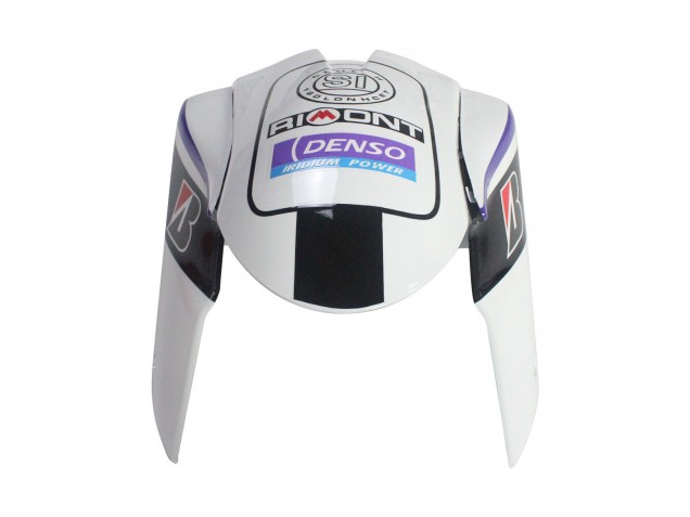 White Purple Black Rizoma Playboy DENSO 2005-2006 Kawasaki ZX6R Motorcycle Fairings