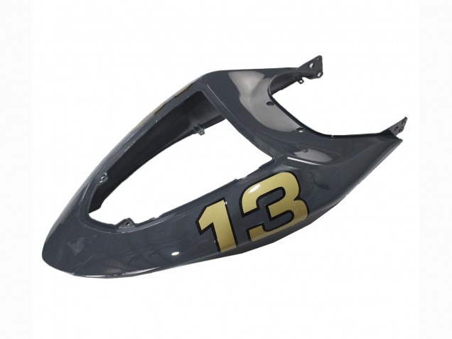 Dark Grey Black 2005-2006 Kawasaki ZX6R Motorcycle Fairings