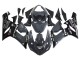 Dark Grey Black 2005-2006 Kawasaki ZX6R Motorcycle Fairings