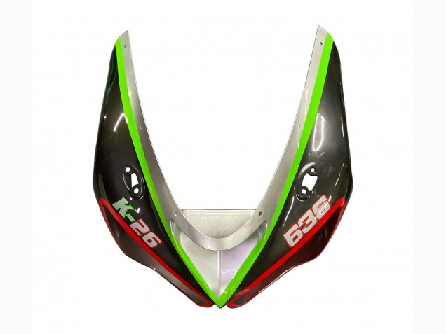 Black Silver Green Red K-26 2005-2006 Kawasaki ZX6R Motorcycle Fairings