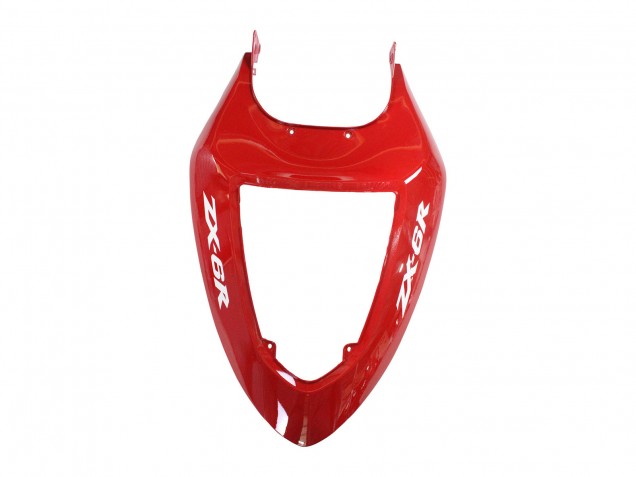 Red Yellow Black 2005-2006 Kawasaki ZX6R Motorcycle Fairings