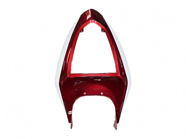 White Red 2005-2006 Kawasaki ZX6R Motorcycle Fairings