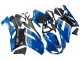 Black Blue Elf 2007-2008 Kawasaki ZX6R Motorcycle Fairings