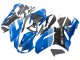 Black Blue Elf 2007-2008 Kawasaki ZX6R Motorcycle Fairings