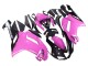 Black Pink Ninja 2007-2008 Kawasaki ZX6R Motorcycle Fairings