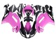 Black Pink Ninja 2007-2008 Kawasaki ZX6R Motorcycle Fairings